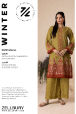 Embroidered Shirt Shalwar - 0130