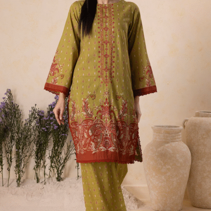 Embroidered Shirt Shalwar - 0130