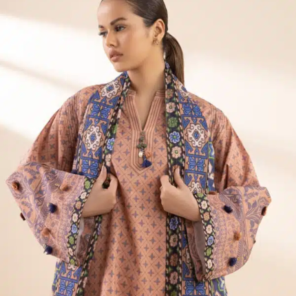 SAPPHIRE PRINTED LAWN 3 PIECE V5-58