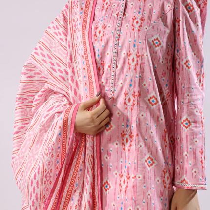 Saya Unstitched Printed Lawn 3 Piece | U01-25063-10B