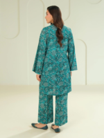 Limelight Green Khaddar Shirt-Printed (Unstitched)