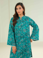 Limelight Green Khaddar Shirt-Printed (Unstitched)