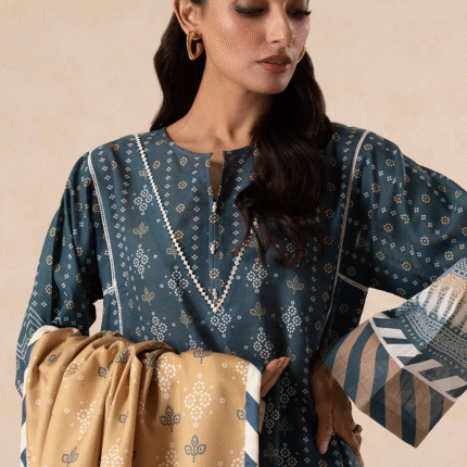 Zellbury Shirt Shalwar Shawl - 0140