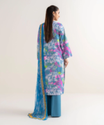 Sapphire Embroidered Lawn 3 Piece Blue 000EDYCODE12