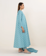 Sapphire Printed Cotton 3 Piece Light Blue 00U3PDD25V64