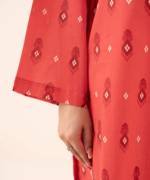 Sapphire Printed Cotton 3 Piece Bright Red 02SDY23V29US