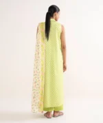 Sapphire Printed Cotton 3 Piece Lime Green 03PDD25V647B