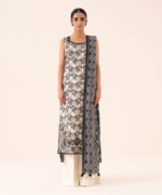 Sapphire Embroidered Cotton 3 Piece Black and White 0U3PEDY25V71