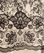 Sapphire Embroidered Cotton 3 Piece Black and White 0U3PEDY25V71