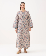 sapphire printed khaddar shirt