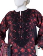 J. Embroidered Lawn 3 Piece Unstitched JLU-25-3060 Multi Colour