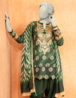 J. Embroidered Lawn 3 Piece Unstitched JLU-25-3356 Multi Colour