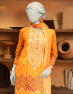 J. Mustard Embroidered Lawn 3 Piece JLU-25-3362