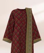 Sapphire Printed Lawn 3 Piece Maroon 2DDY25V411DS