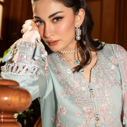 Zellbury Embroidered Shirt Shalwar Dupatta - 4211 Designer Collection