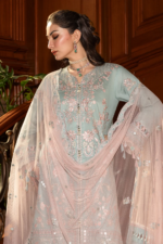 Zellbury Embroidered Shirt Shalwar Dupatta - 4211 Designer Collection