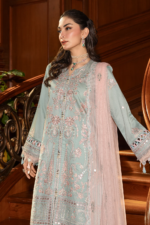 Zellbury Embroidered Shirt Shalwar Dupatta - 4211 Designer Collection