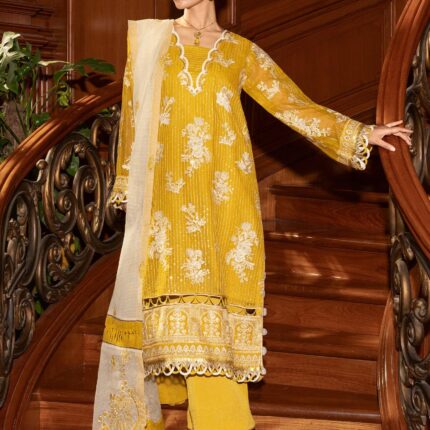 Zellbury Embroidered Masoori Ayudhia Shirt Shalwar Dupatta Designer Collection WULC25E34210