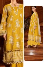 Zellbury Embroidered Masoori Ayudhia Shirt Shalwar Dupatta Designer Collection WULC25E34210