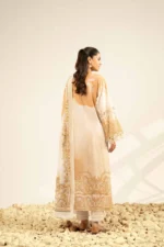 Nishat Printed Cambric 3 Piece Indian Boti Style in Beige Color 42502090