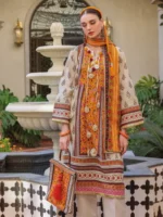 Gul Ahmed Printed Lawn 3 Piece CLP-52503 Unstitched
