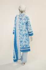 Almeerah Embroidered Lawn Chikankari 3 Piece in Ice Sky Color Desire
