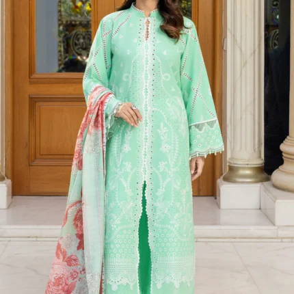 Zellbury Chikankari Embroidered Cambric 3 Piece WUC25E34007