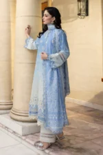 Zellbury Chikankari Embroidered Cambric 3 Piece WUC25E34009