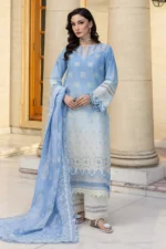 Zellbury Chikankari Embroidered Cambric 3 Piece WUC25E34009