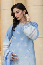 Zellbury Chikankari Embroidered Cambric 3 Piece WUC25E34009