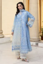 Zellbury Chikankari Embroidered Cambric 3 Piece WUC25E34009