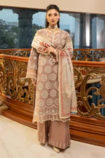 Zellbury Chikankari Embroidered Cambric 3 Piece WUC25E34011