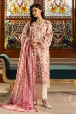 Zellbury Chikankari Embroidered Cambric 3 Piece WUC25E34012