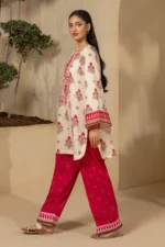 Zellbury Embroidered Lawn 2 Piece Shirt Shalwar in Beige Color WUS26E20409