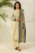 Zellbury Printed Lawn 2 Piece Shirt Dupatta WUS26X20403