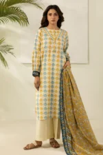 Zellbury Printed Lawn 2 Piece Shirt Dupatta WUS26X20403