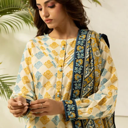 Zellbury Printed Lawn 2 Piece Shirt Dupatta WUS26X20403