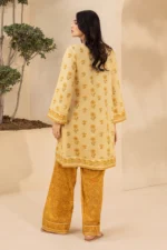 Zellbury Printed Lawn 2 Piece in Yellow Color Shirt Trouser WUS26X20528