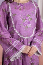 Zellbury Printed Lawn 2 Piece Shirt Dupatta in Blue Color WUS26X20592