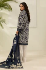 Zellbury Printed Lawn 2 Piece Shirt Dupatta in Blue Color WUS26X20595