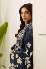 Zellbury Printed Lawn 2 Piece Shirt Dupatta in Blue Color WUS26X20595