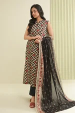 Zellbury Printed Lawn 2 Piece Shirt Dupatta WUS26X20666