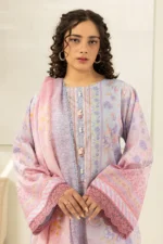 Zellbury Printed Lawn 3 Piece Sky Blue Colour WUS26X30415