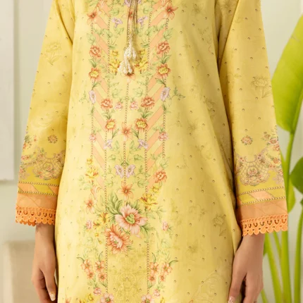 Zellbury Printed Lawn 3 Piece Lemon Yellow WUS26X30486