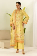 Zellbury Printed Lawn 3 Piece Lemon Yellow WUS26X30486