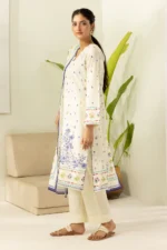 Zellbury Printed Lawn 3 Piece in Off White Color WUS26X30552