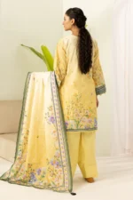 Zellbury Printed Lawn 3 Piece in Yellow Color WUS26X30606