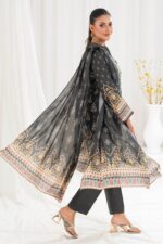 Gul Ahmed Printed Lawn 3 Piece in Grey Color CLP-52194 Unstitched