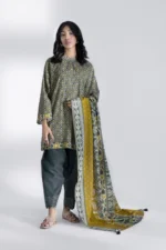 Sapphire Printed Cotton 3 Piece U3PDD25V639