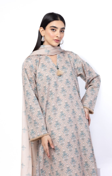 Khaadi Printed Lawn 3 Piece SS1158B